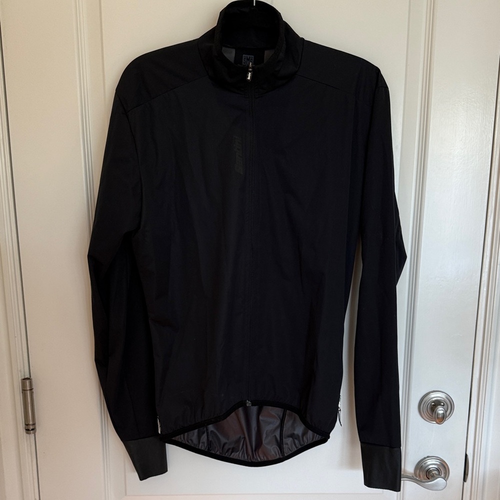 Stylish Black Windbreaker for Men